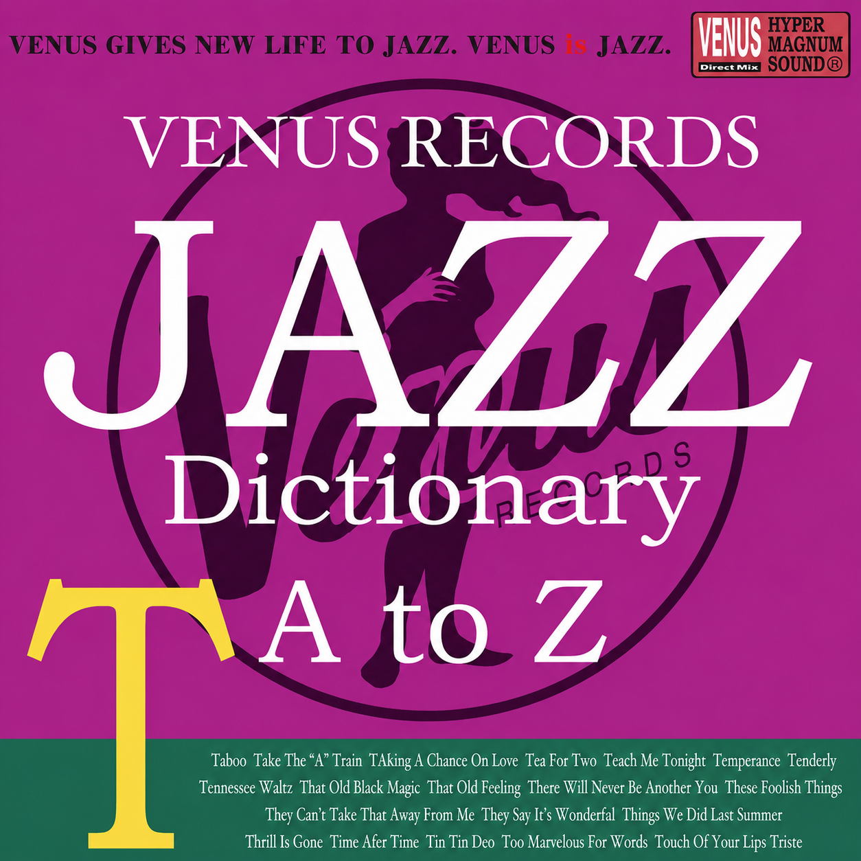 VENUS RECORDS JAZZ DICTINARY t