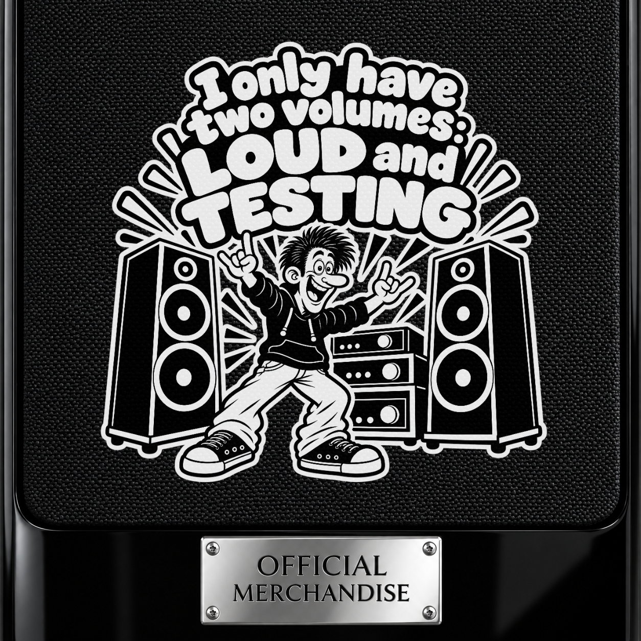 I Have Only Two Volumes Loud and Testing